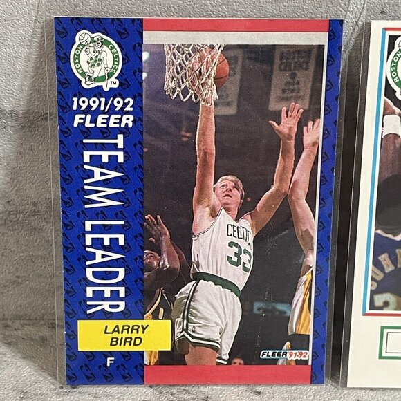 PREMIUM LOT Larry Bird 1990 1991 1992 Upper‎ Deck Fleer  Stadium Club - Picture 2 of 8